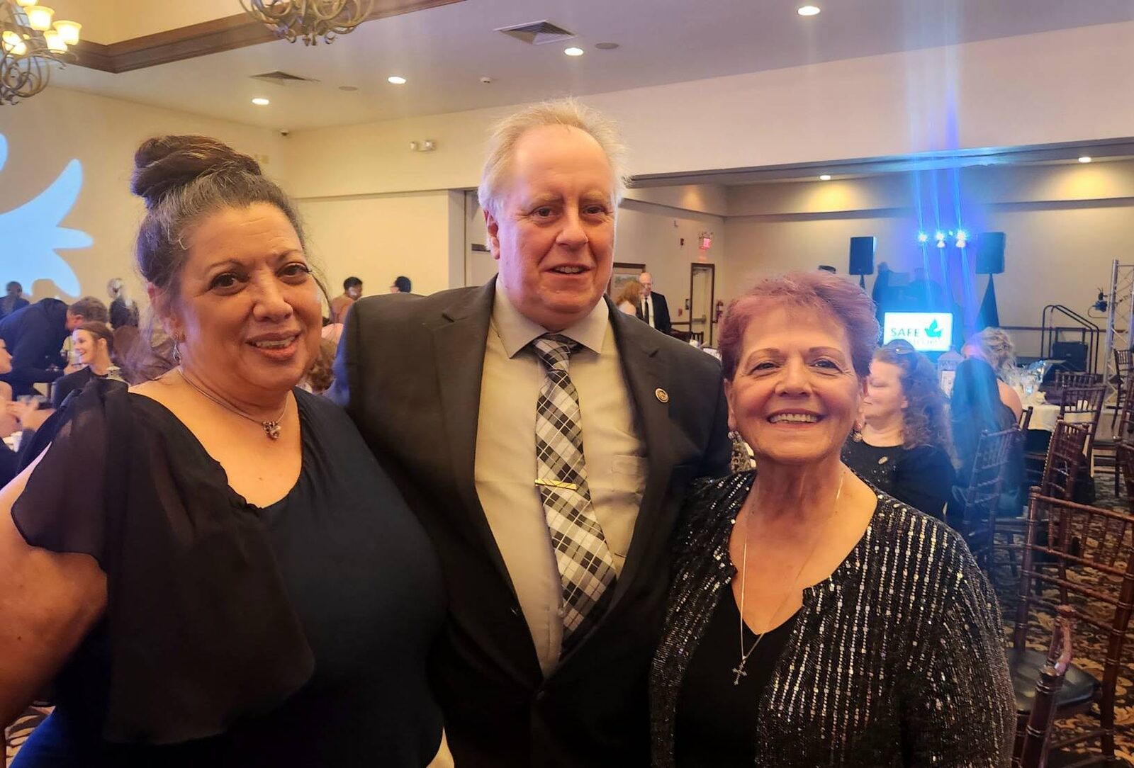 Tom at a community fundraiser in Monroe County